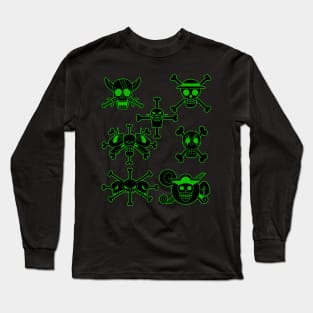 Yonko Jolly Roger 3 Long Sleeve T-Shirt